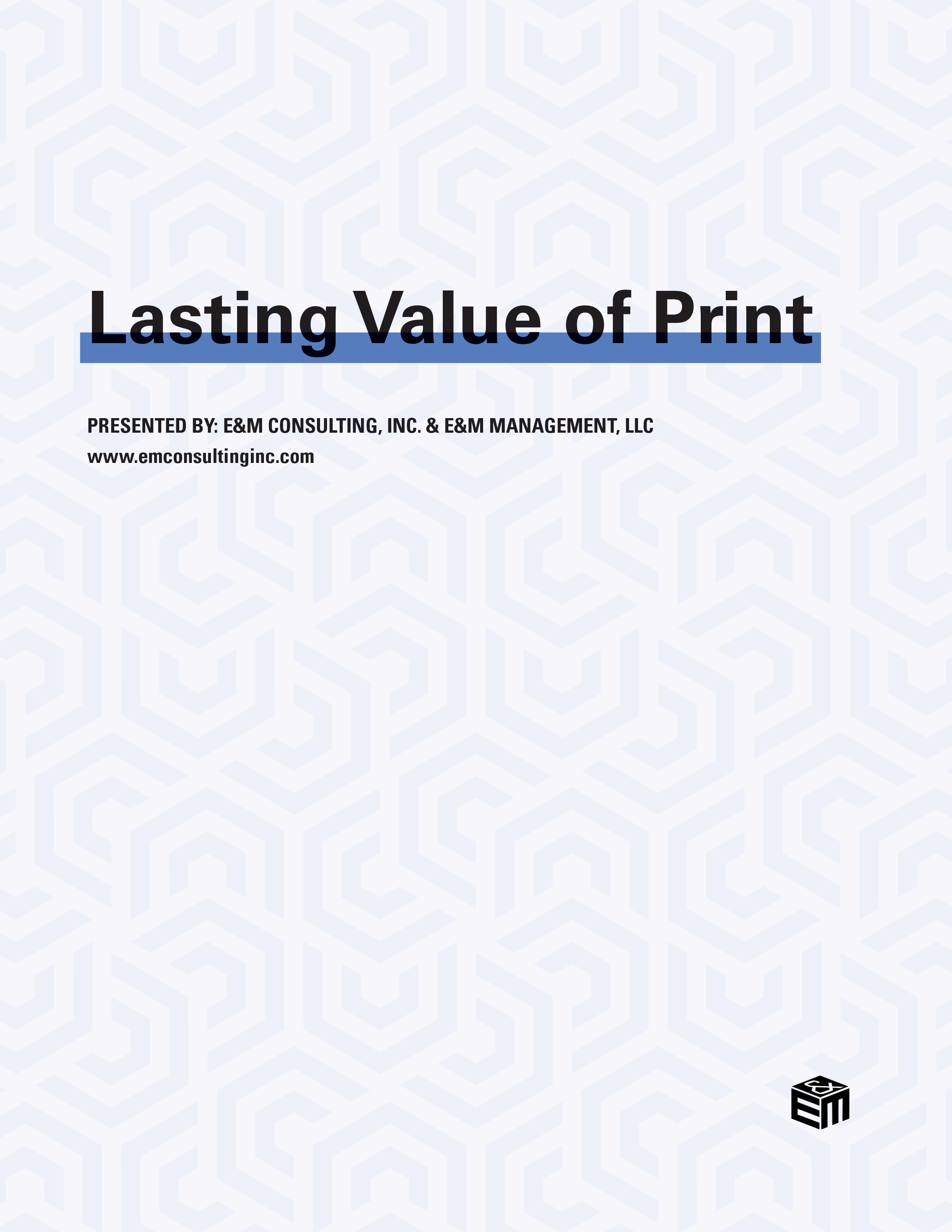 Lasting Value of Print
